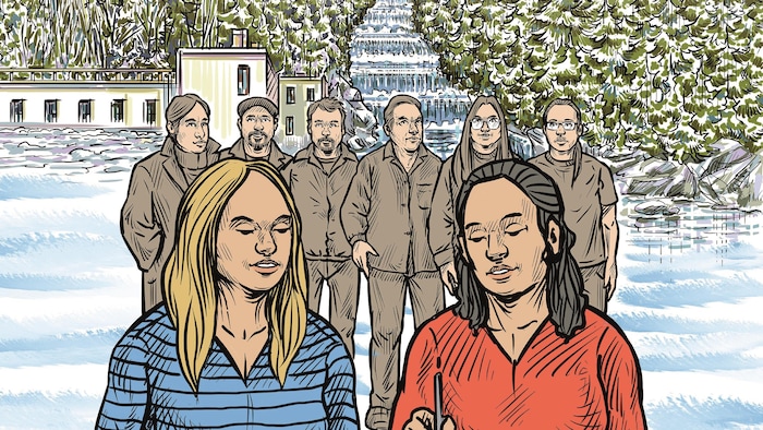La troisième BD de cette série, qui doit bientôt paraître, nous emmène dans la communauté de Mashteuiatsh.