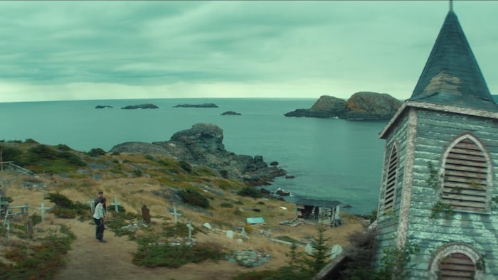 Une image tirée de la série Below diffusée sur Netflix.