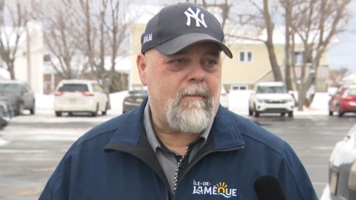 Bernard Savoie, maire de la Ville de l'Île-de-Lamèque, au Nouveau-Brunswick.