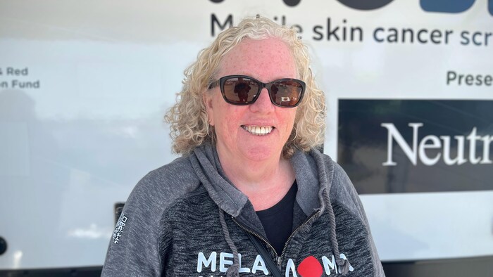 Betty Harriman, administratrice de la Méla Mobile pour l'Alberta et la Colombie-Britannique