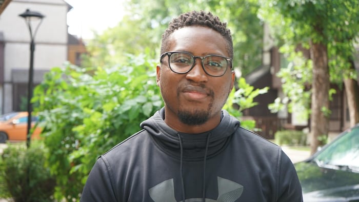 Beydi Traore, dans le quartier Saint-Boniface à Winnipeg, le 16 août 2022
