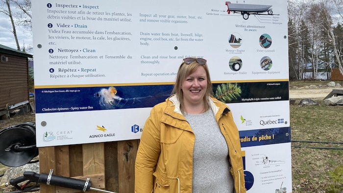 La directrice générale du Conseil régional de l’environnement de l’Abitibi-Témiscamingue, Bianca Bédard.