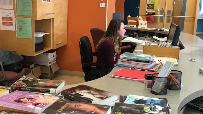 La bibliothèque de Cap-Chat.