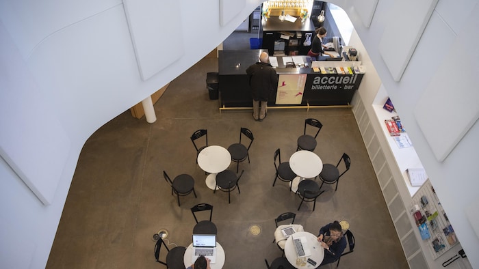 Le bistro de la Maison de la littérature