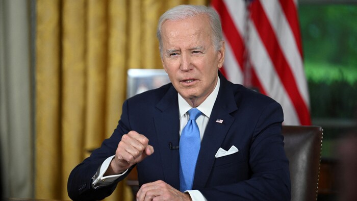 Le président américain Joe Biden à la Maison-Blanche.
