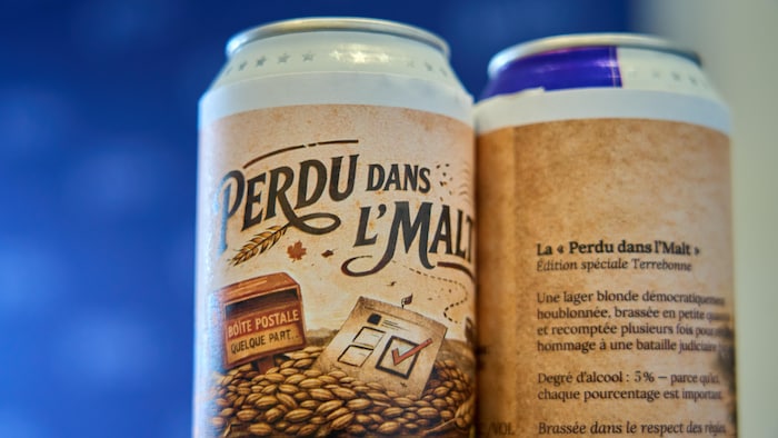 La bière Perdu dans l'malt de la Brasserie Milles-Îles à Terrebonne.