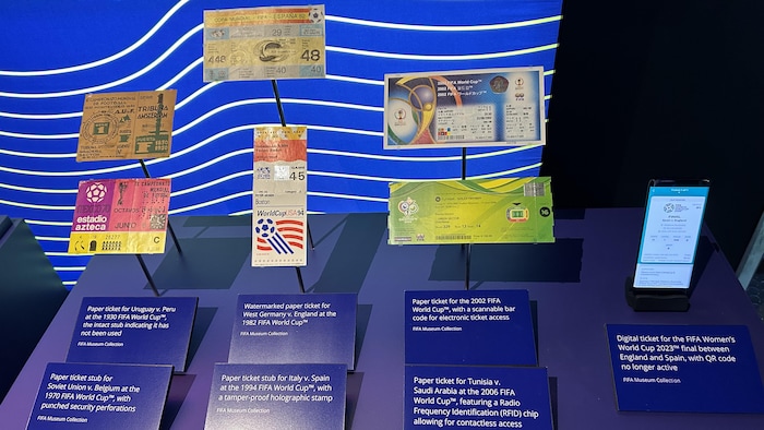 Des billets d'accès pour des matchs.