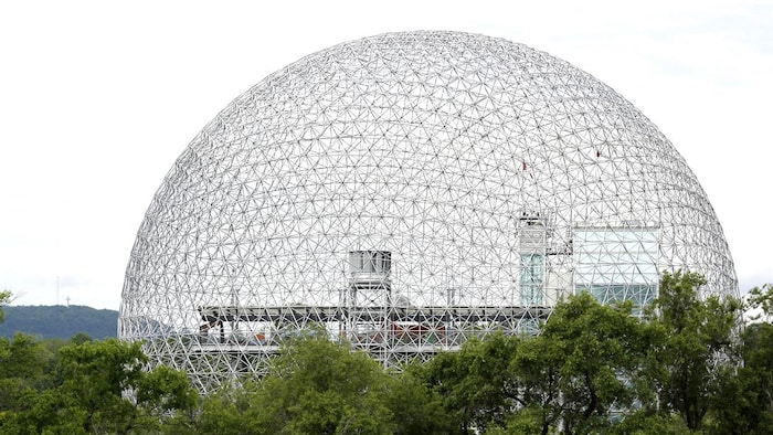 La Biosphère de Montréal.