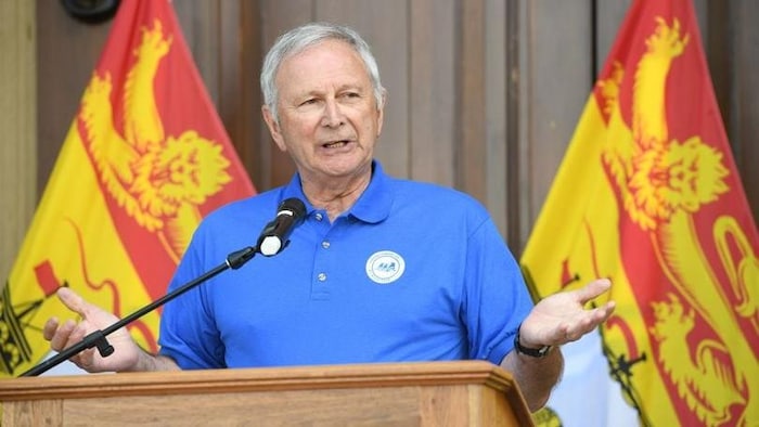 Le premier ministre du Nouveau-Brunswick, Blaine Higgs.