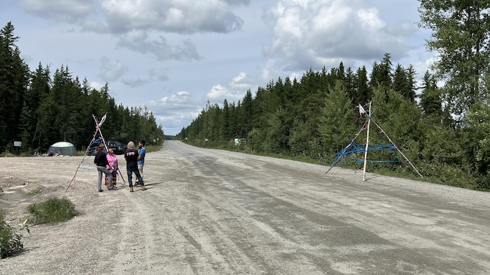 Le chemin du blocage.