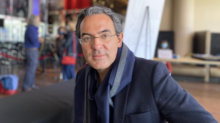 L'écrivain colombien Juan Gabriel Vásquez était à Montréal dans le cadre du festival Metropolis Bleu.