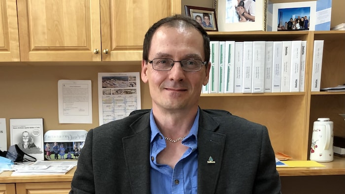 Le président de Boisaco Steeve St-Gelais