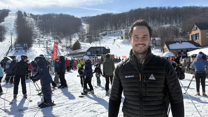 Marc-André Meunier à Bromont, montagne d'expériences.
