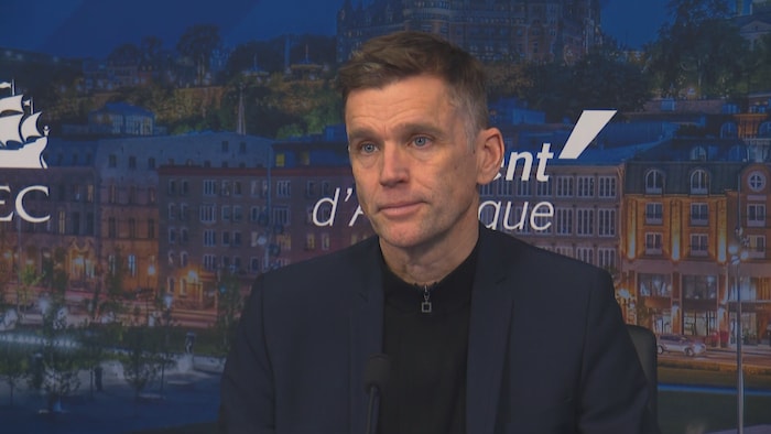 Le maire de Québec Bruno Marchand
