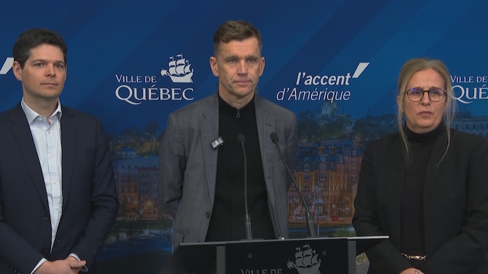 Le maire de Québec, Bruno Marchand.