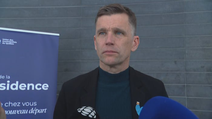 Bruno Marchand, maire de Québec.