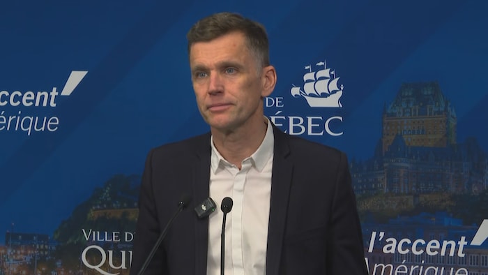 Bruno Marchand, maire de Québec