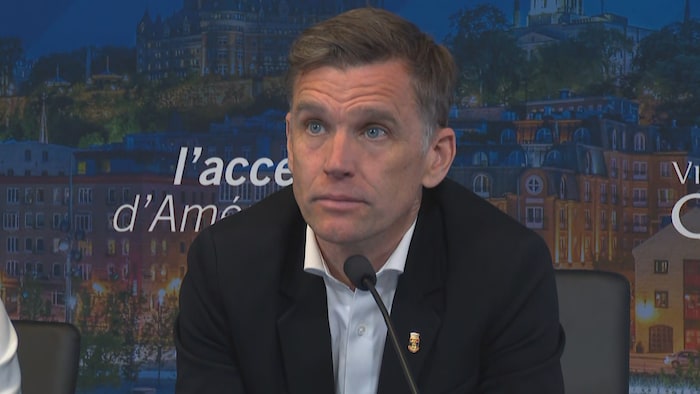 Bruno Marchand, maire de Québec