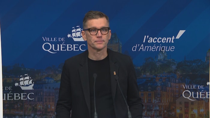 Bruno Marchand, maire de Québec.