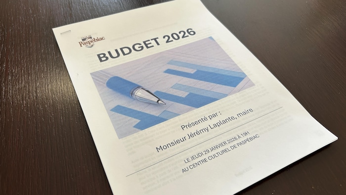 Le budget 2026 de la Ville de Paspébiac