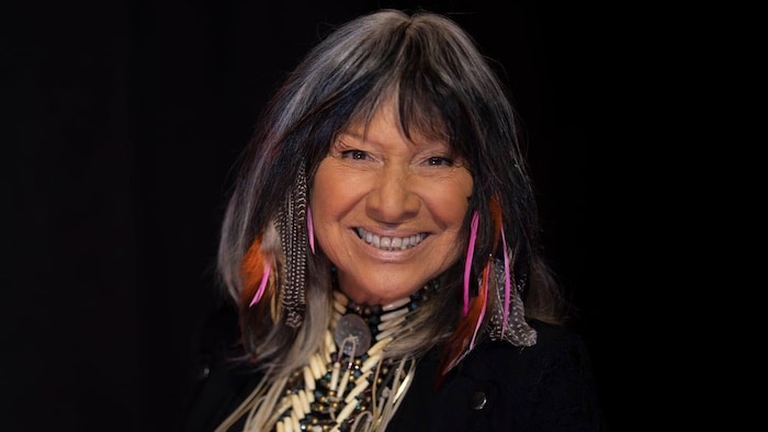 Portrait de Buffy Sainte-Marie en 2022.