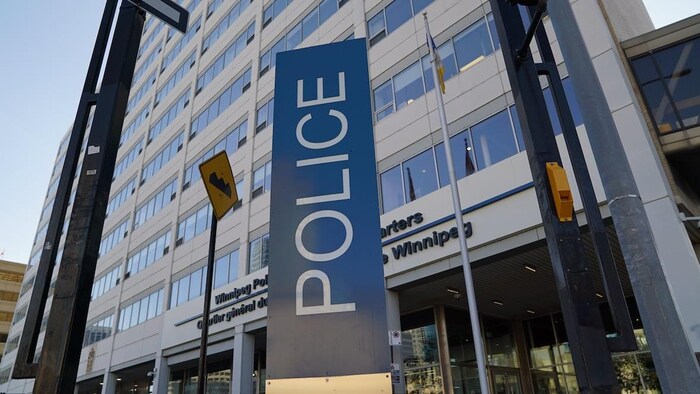 Le quartier général de la police de Winnipeg.
