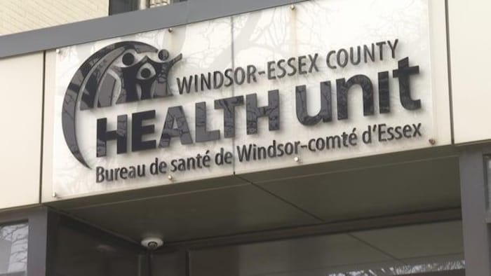 Affiche du Bureau de santé de Windsor-Essex.