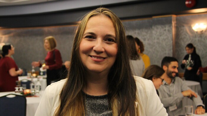 Sylvie Laurencelle-Vermette, souriante.
