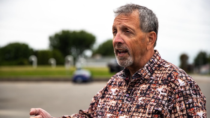 Guy Veillette, maire de Saint-Narcisse. 