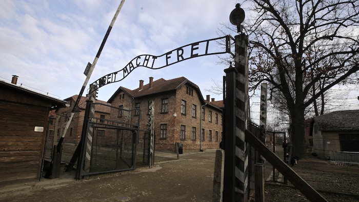 Le camp de concentration d'Auschwitz, en Pologne, le 27 janvier 2020.
