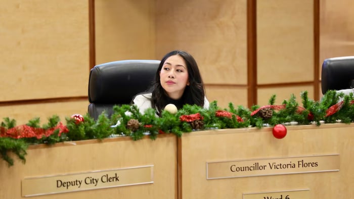 La conseillère Victoria Flores
