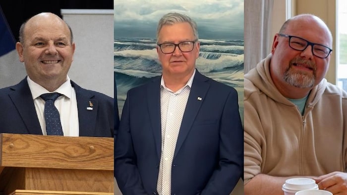 Un montage photo de Claude Bourgeois, Denis Cormier et Trevor Poirier.