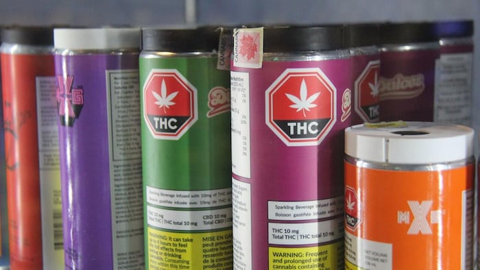 Des produits à base de THC.