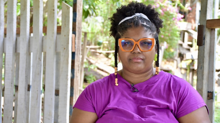 Carlene Printes, une militante quilombola du village de  Boa Vista.