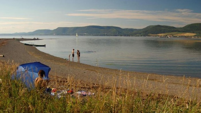 Des personnes sur la plage