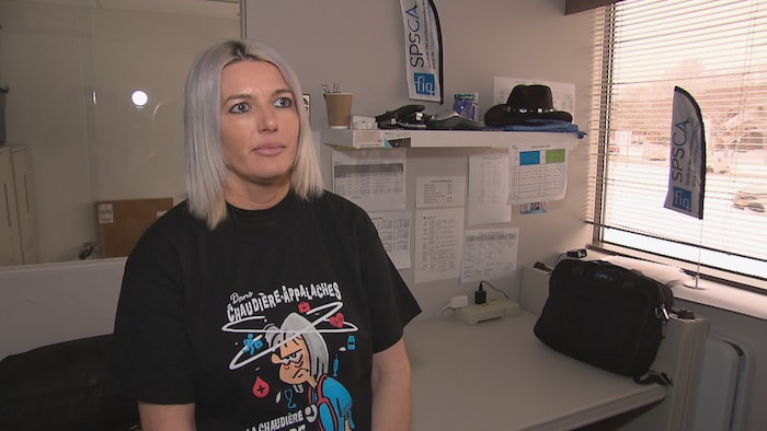 Carole Mercier, présidente du Syndicat des professionnelles en soins de Chaudière-Appalaches