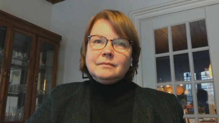 Caroline Quesnel, présidente de la Fédération nationale des enseignantes et des enseignants du Québec.