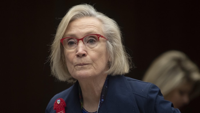 La ministre Bennett en comité parlementaire.