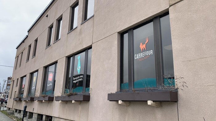 Les bureaux du Carrefour jeunesse-emploi de Rouyn-Noranda.