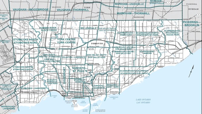 Toronto Political Ridings Redécoupage électoral : Toronto en voie de perdre une circonscription ...