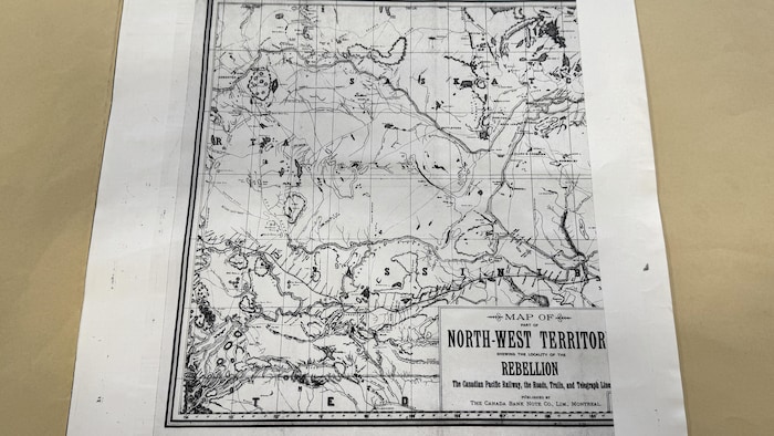 Une carte des territoires du Nord-Ouest