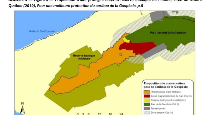 Vieille carte de Nature Québec