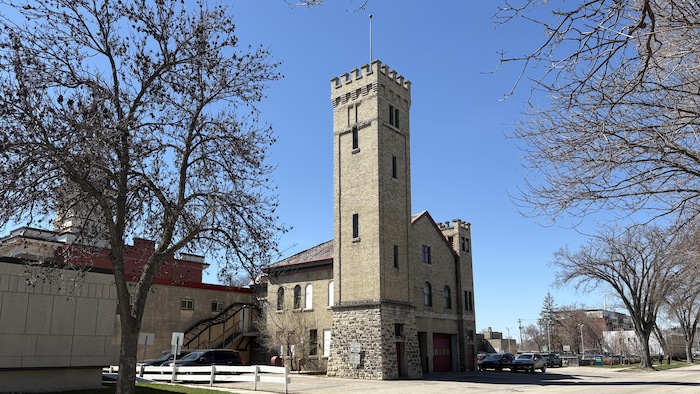 L'ancienne caserne de pompiers de Saint-Boniface.