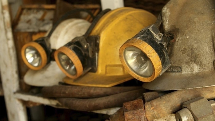 Casques de mineurs