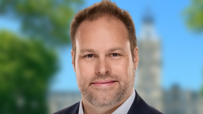 Portrait d'un homme.