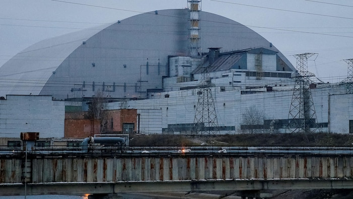 La centrale nucléaire de Tchernobyl.