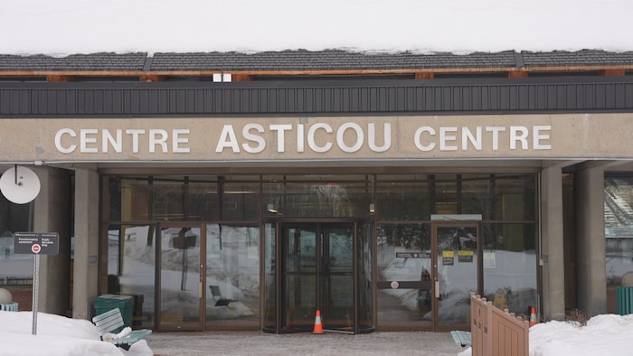 Le centre Asticou en hiver. 