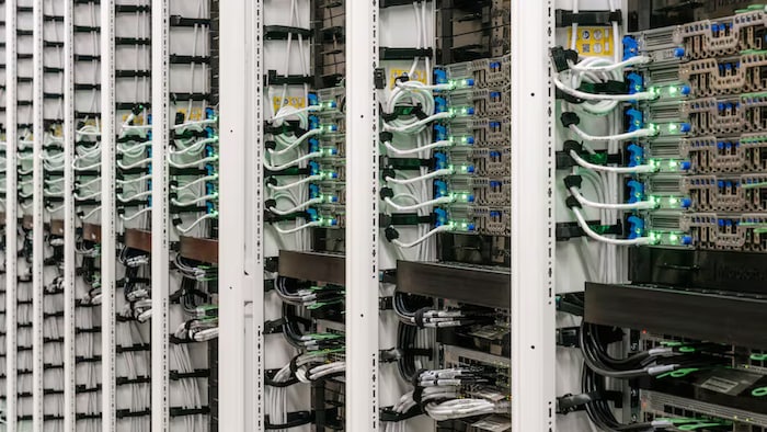 Une installation industrielle technologique.