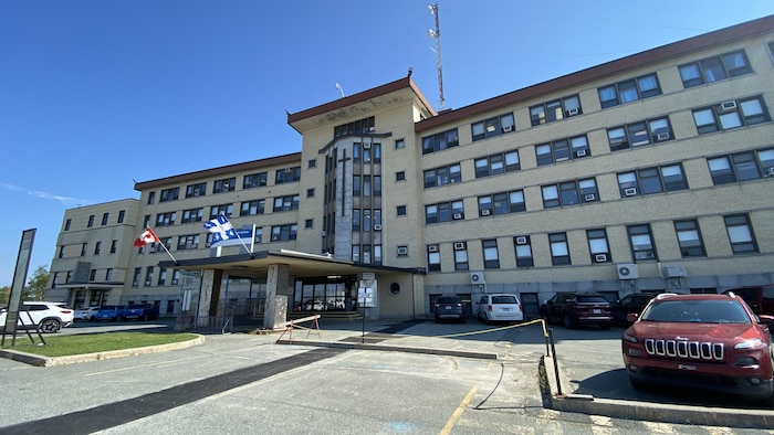 Le centre hospitalier de La Sarre.