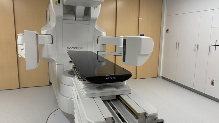 Un appareil installé dans le Centre de radio-oncologie régional.